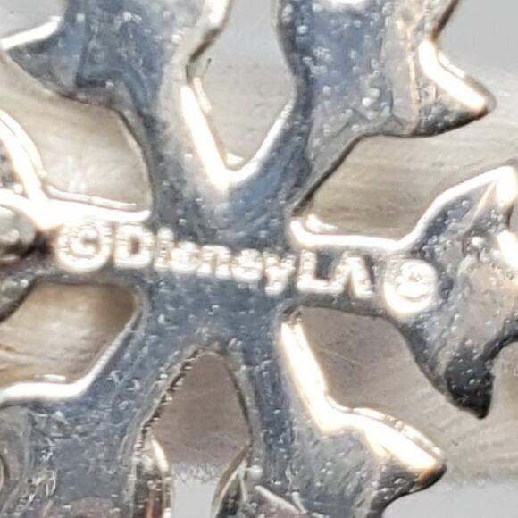 Disney Frozen Snowflake Rhinestone Necklace - Picture 8 of 11